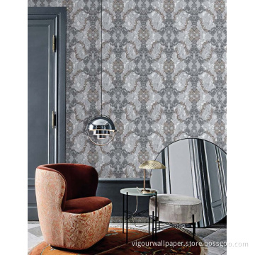 PVC VInyl Wallpaper For Wall Paper Covering